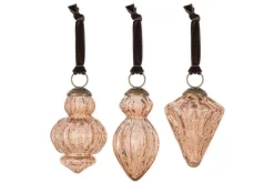 Baubles & Tree Decorations|New Christmas^Nkuku Manipur Baubles - (Set of 3) Copper