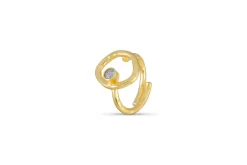Jewellery & Jewellery Boxes|Jewellery^Nkuku Mari Labradorite Ring - Gold