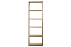 Home Office|Hallway & Bootroom^Nkuku Marjori Mango Wood And Iron Standing Shelves - Narrow