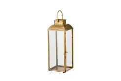 Fireside|Lanterns^Nkuku Maro Brass Lantern - Tall