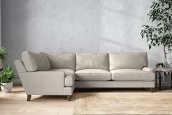 Corner Sofas|Sofa Collections^Nkuku Marri Grand Left Hand Corner Sofa Brera Linen Natural