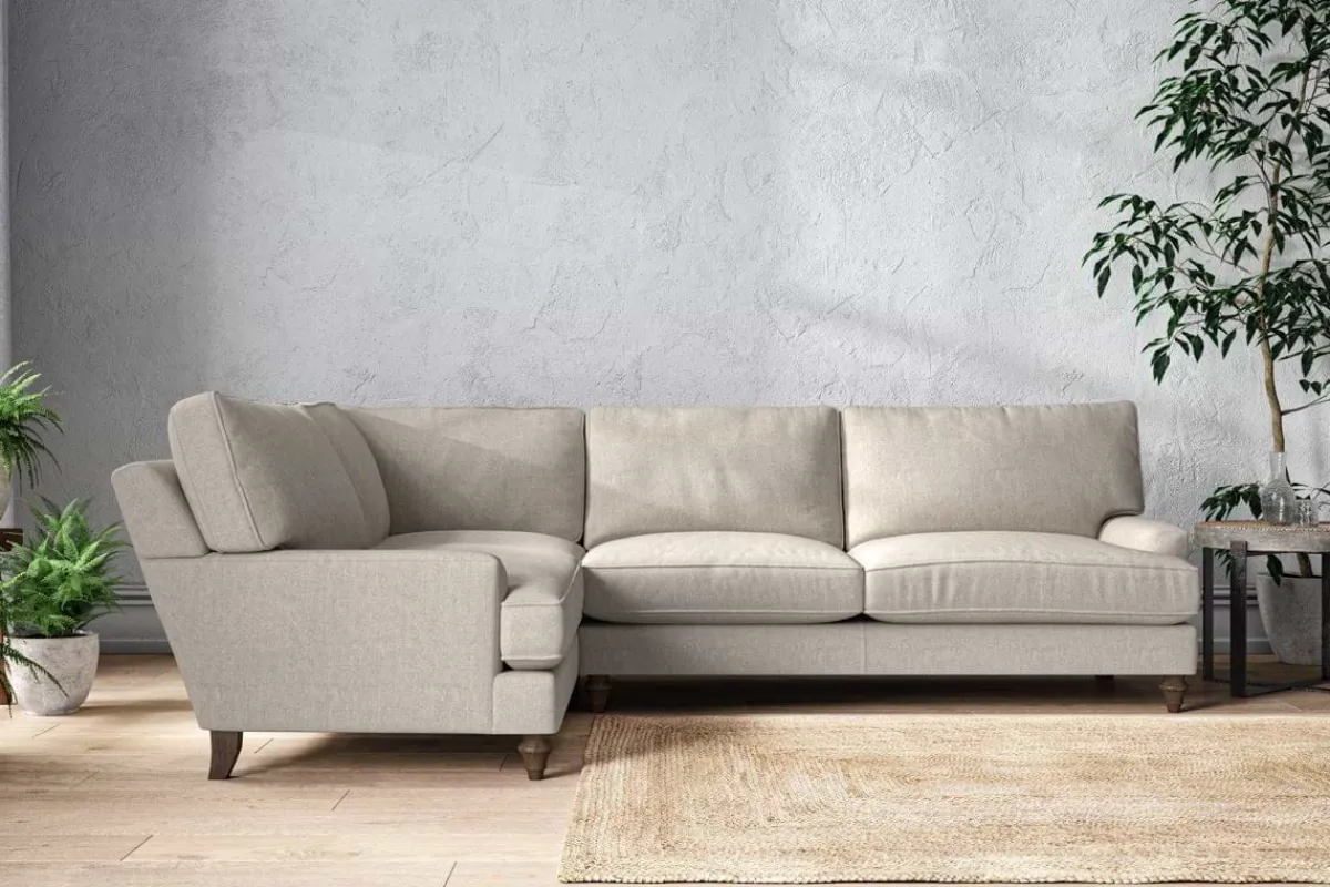 Corner Sofas|Sofa Collections^Nkuku Marri Grand Left Hand Corner Sofa Brera Linen Natural