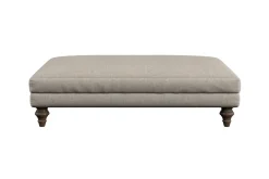 Made To Order Armchairs|Sofa Collections^Nkuku Marri Large Footstool Brera Linen Natural