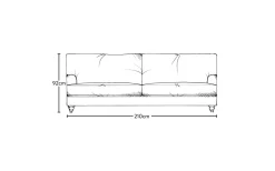 Sofa Collections^Nkuku Marri Large Sofa Brera Linen Natural
