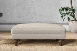 Made To Order Armchairs|Sofa Collections^Nkuku Marri Medium Footstool Brera Linen Natural