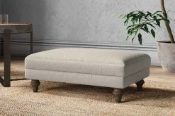 Made To Order Armchairs|Sofa Collections^Nkuku Marri Medium Footstool Brera Linen Natural
