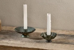 Decorative Home Accessories|Candle Holders^Nkuku Matu Candle Holder - Antique Patina