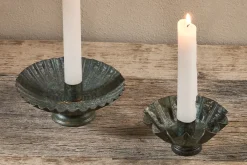 Decorative Home Accessories|Candle Holders^Nkuku Matu Candle Holder - Antique Patina
