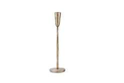 Decorative Home Accessories|Candle Holders^Nkuku Mbata Brass Candlestick - Antique Brass