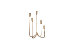 Decorative Home Accessories|Candlesticks^Nkuku Mbata Cluster Candelabra - Antique Brass
