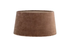 Lampshades^Nkuku Mendai Velvet & Linen Lampshade - Mocha