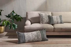 Bedroom Textiles|Cushions^Nkuku Mika Recycled Cushion Cover - Rectangle