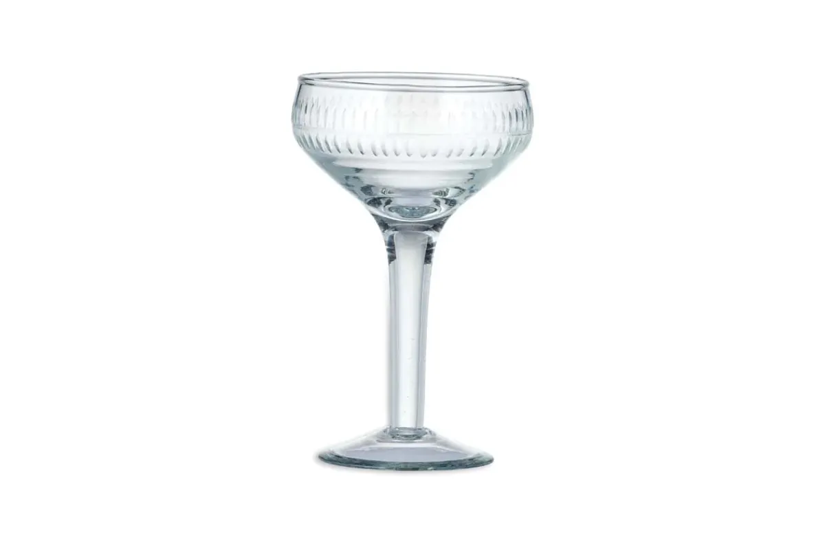 Barware|Entertaining Glasses^Nkuku Mila Champagne Glass - - (Set of 4) Clear