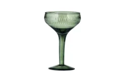 Barware|Entertaining Glasses^Nkuku Mila Champagne Glass - - (Set of 4) Dark Emerald