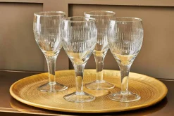 Entertaining Glasses|Wine & Champagne Glasses^Nkuku Mila Wine Glass - (Set of 4) Clear