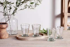 Everyday Glassware|Tumblers^Nkuku Minati Tumbler - Clear - (Set of 4)