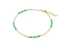 Jewellery|Jewellery & Jewellery Boxes^Nkuku Mindra Anklet - Turquoise