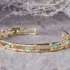 Jewellery & Jewellery Boxes|Jewellery^Nkuku Mindra Bracelet - Turquoise