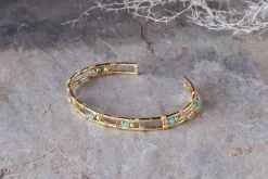 Jewellery & Jewellery Boxes|Jewellery^Nkuku Mindra Bracelet - Turquoise