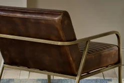 Living|Armchairs^Nkuku Mirai Ribbed Leather Armchair