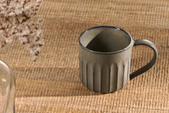 Mugs^Nkuku Moda Mug - (Set of 2) Pewter