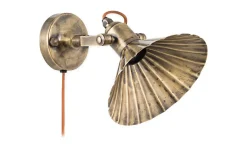 Wall Lights|Wall & Spot Lights^Nkuku Moti Wall Lamp - Antique Brass