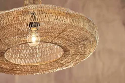 Lampshades|Pendant Shades^Nkuku Mukuni Wire Lampshade Antique Brass