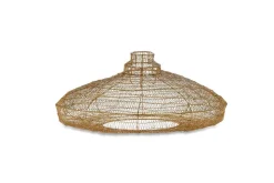 Lampshades|Pendant Shades^Nkuku Mukuni Wire Lampshade Antique Brass