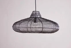 Lampshades|Pendant Shades^Nkuku Mukuni Wire Lampshade - Bronze/Black