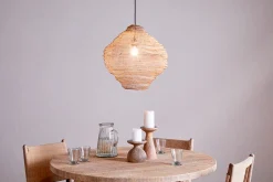Lampshades|Pendant Shades^Nkuku Mukuni  Wire Lampshade - Brass - Small