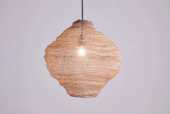 Lampshades|Pendant Shades^Nkuku Mukuni  Wire Lampshade - Brass - Small