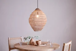 Lampshades|Pendant Shades^Nkuku Mukuni Wire Lampshade - Brass - Large