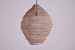 Lampshades|Pendant Shades^Nkuku Mukuni Wire Lampshade - Brass - Large