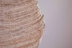 Lampshades|Pendant Shades^Nkuku Mukuni Wire Lampshade - Brass - Large