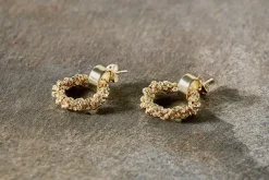 Jewellery & Jewellery Boxes|Jewellery^Nkuku Mula Earrings - Gold