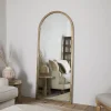 Full Length Mirrors|Hallway & Bootroom^Nkuku Murwara Full Length Mirror - Antique Brass