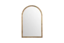 Wall Mirrors|Hallway & Bootroom^Nkuku Murwara Wall Mirror - Antique Brass