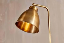 Floor Lamps^Nkuku Muturi Floor Lamp - Antique Brass