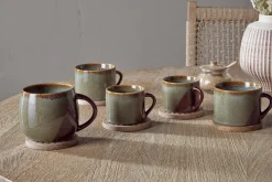 Mugs^Nkuku Naav Mugs - - Small (Set of 2) Blue