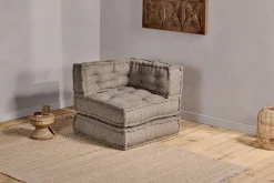Ready To Deliver Sofas^Nkuku Nadeeka Modular Corner - Soft Grey