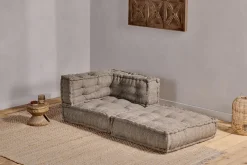Ready To Deliver Sofas^Nkuku Nadeeka Modular Corner - Soft Grey
