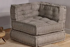 Ready To Deliver Sofas^Nkuku Nadeeka Modular Corner - Soft Grey