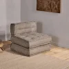 Ready To Deliver Sofas^Nkuku Nadeeka Modular Extension - Soft Grey