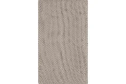 Bedroom Textiles|Blankets & Throws^Nkuku Nahan Moss Stitch Cotton Throw - Stone