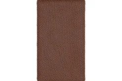 Bedroom Textiles|Blankets & Throws^Nkuku Nahan Moss Stitch Cotton Throw - Rust