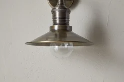 Wall Lights^Nkuku Najja Brass Wall Lamp - Antique Brass