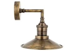 Wall Lights^Nkuku Najja Brass Wall Lamp - Antique Brass