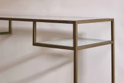 Hallway & Bootroom|Living^Nkuku Nakuru Iron & Glass Console Table