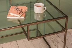 Home Office|Desks^Nkuku Nakuru Iron & Glass Desk