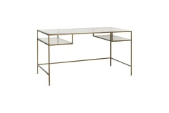 Home Office|Desks^Nkuku Nakuru Iron & Glass Desk